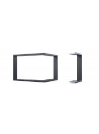 Боковая рамка для воздушной каминной топки Defro Home INTRA XSM BP MINI G M30 мелкая