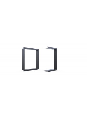 Пряма рамка для повітряної камінної топки Defro Home INTRA SM SLIM M30