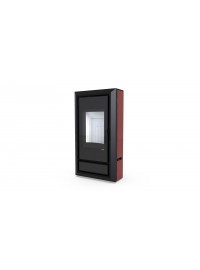 Стальная печь Defro Home IGNIS Красный