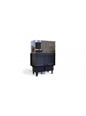 Камінна топка Defro Home INTRA ME BL G (чорний шамот) 