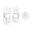 Камінна топка Defro Home INTRA XSM BP Mini