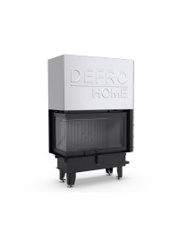 Каминная топка Defro Home IMPULS M BL G (черный шамот)