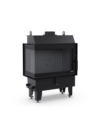 Камінна топка Defro Home NEST S BL (чорний шамот)