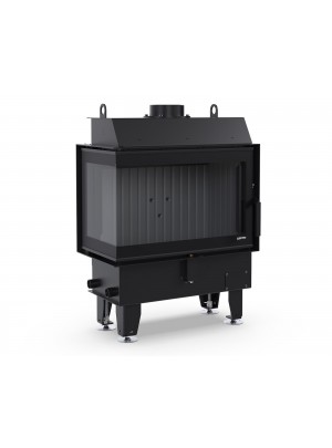 Камінна топка Defro Home NEST S BL (чорний шамот)