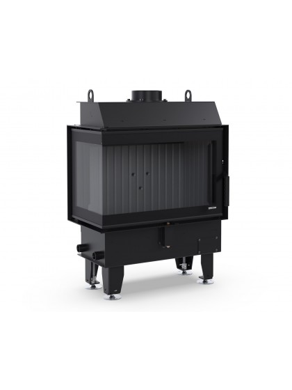 Камінна топка Defro Home NEST S BL (чорний шамот)