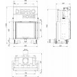 Камінна топка Defro Home PORTAL M G