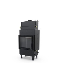 Камінна топка з водяним контуром Defro Home NAVI SM TZ (чорний шамот)