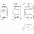 Камінна топка Defro Home INTRA XSM BP Mini G OPTI