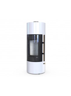 Сталева піч Defro Home ORION Білий