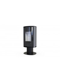 Стальная печь Defro Home ORBIS TOP Серый