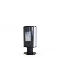 Стальная печь Defro Home ORBIS TOP Белый