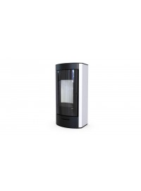 Стальная печь Defro Home ORTI Белый