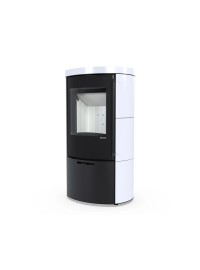 Сталева піч Defro Home CERES KRM 2.0 Білий