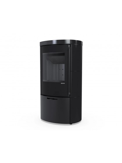 Сталева піч Defro Home CERES KRM 2.0 Чорний глянцевий (чорний шамот) Сталева піч Defro Home CERES KRM 2.0 Чорний глянцевий (чорний шамот)