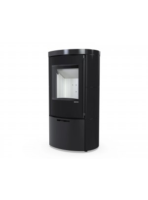 Сталева піч Defro Home CERES KRM 2.0 Чорний глянцевий