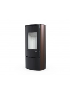 Сталева піч Defro Home ORBIS 2.0 Коричневий