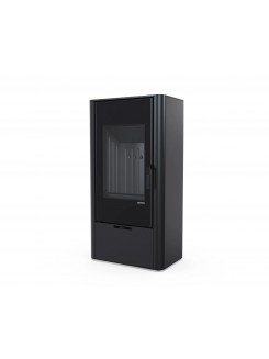 Сталева піч Defro Home SOLUM 2.0 Чорний (чорний шамот)