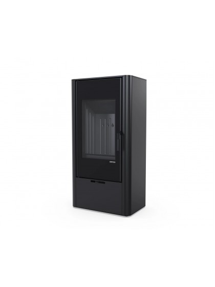 Сталева піч Defro Home SOLUM 2.0 Чорний (чорний шамот)