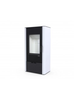 Сталева піч Defro Home SOLUM 2.0 Білий