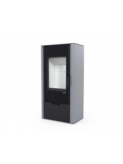 Сталева піч Defro Home SOLUM 2.0 Сірий