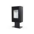 Сталева піч Defro Home SOLUM TOP 2.0 Чорний