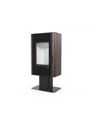 Сталева піч Defro Home SOLUM TOP 2.0 Коричневий
