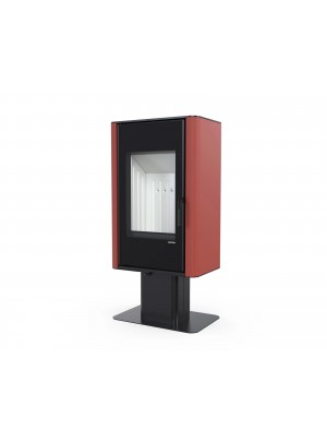 Сталева піч Defro Home SOLUM TOP 2.0 Червоний