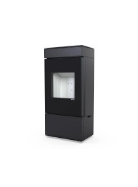 Сталева піч Defro Home CUBE MINI 2.0 Чорний