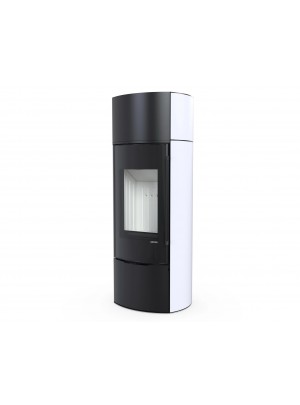 Сталева піч Defro Home ORBIS PLS 2.0 Білий