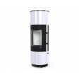 Стальная печь Defro Home ORION KRM 2.0 Белый глянцевый