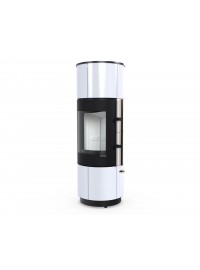 Сталева піч Defro Home ORION KRM 2.0 Білий глянцевий