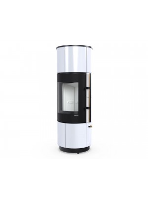 Сталева піч Defro Home ORION KRM 2.0 Білий глянцевий