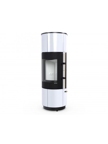 Стальная печь Defro Home ORION KRM 2.0 Белый глянцевый