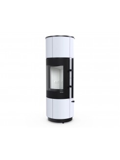 Стальная печь Defro Home ORION KRM 2.0 Белый матовый
