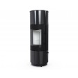 Сталева піч Defro Home ORION KRM 2.0 Чорний глянцевий
