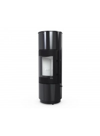 Стальная печь Defro Home ORION KRM 2.0 Черный глянцевый