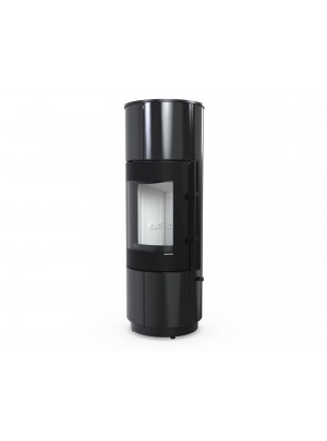 Сталева піч Defro Home ORION KRM 2.0 Чорний глянцевий
