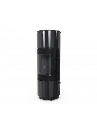 Стальная печь Defro Home ORION KRM 2.0 Черный глянцевый (черный шамот)