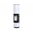 Сталева піч Defro Home ORION PLS KRM 2.0 Білий глянцевий
