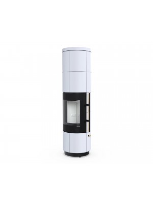Сталева піч Defro Home ORION PLS KRM 2.0 Білий матовий