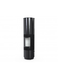Стальная печь Defro Home ORION PLS KRM 2.0 Черный глянцевый