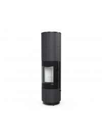Стальная печь Defro Home ORION PLS KRM 2.0 Черный матовый