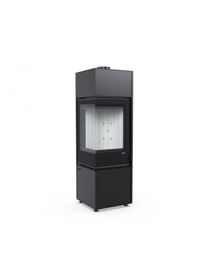 Сталева піч Defro Home QUADROOM LONG P Чорний Сталева піч Defro Home QUADROOM LONG P Чорний