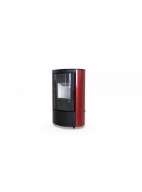 Стальная печь Defro Home CERES ELI Красный