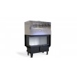 Камінна топка з водяним контуром Defro Home RIVA ME BL G SHORT