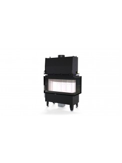 Каминная топка с водяным контуром Defro Home RIVA ME BP SHORT 