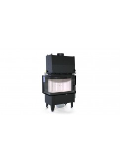 Каминная топка с водяным контуром Defro Home RIVA SM BL SHORT 