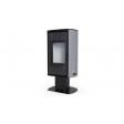 Сталева піч Defro Home DEA TOP Сірий