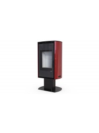 Стальная печь Defro Home DEA TOP Красный