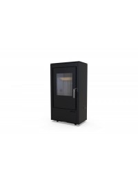 Стальная печь Defro Home VIVA Черный (черный шамот)